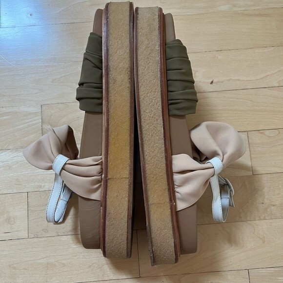 Alysi Leather Platform Shoes 39 NWOB - Picture 10 of 16